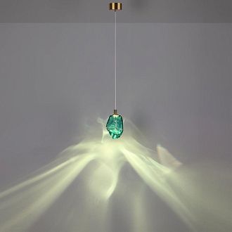 Подвесной светильник 9*5*250- см, 1*LED*4W, 3000K, Odeon Light Gemme 7110/4LC, цветной