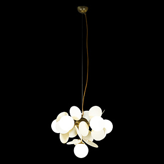 Люстра подвесная Matisse 10008/6 white, диаметр 35 см, золото