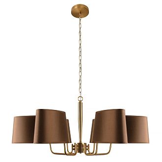 Подвесная люстра 90 см, Loft IT Hilton 10527/6 Brass, латунь