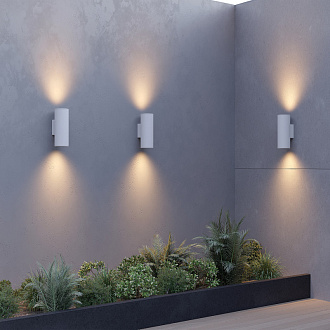 Бра 11,7*9 см, LED 24W, 3000К, Белый Maytoni Shim O303WL-L24W3K