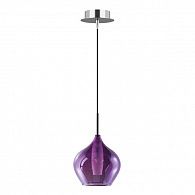 Подвес Lightstar Pentola G9 Серебро/Пурпур 803049