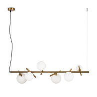 Светильник 112 см, Freya FR5259PL-06BS, латунь