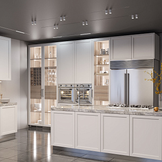 Slim Magnetic R06 Трековый светильник 10W 4200K Ringe (белый/серебро) 85506/01 Elektrostandard