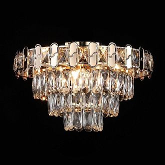 Люстра 47*47*27 см, 7*E14 Gerhort G21120/7GD+CL, Золото