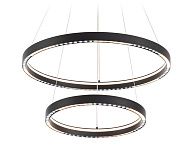 Светильник подвесной 60*83 см, LED 45W, 3000К, черный Ambrella Comfort LineTech FL5865