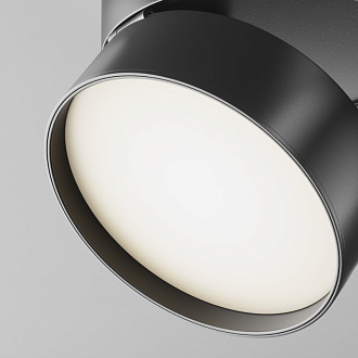 Трековый светильник 12*11 см, LED 18W 4000K Maytoni Technical ONDA TR007-1-18W4K-B-1 черный