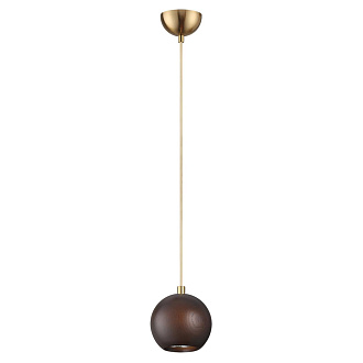Подвесной светильник 1*LED*7W, 3000К, 1200lm Odeon Light Caucho 7062/1, бронзовый