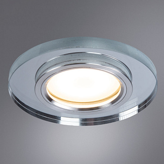 Встраиваемый светильник 10 см Arte Lamp CURSA A2166PL-1WH белый
