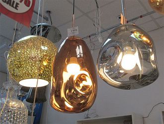 Подвесной светильник Maytoni Modern Pendant Mabell P013PL-01C медь, диаметр 22 см