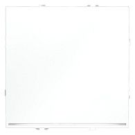 Проходной переключатель встраиваемый Voltum S70 одноклавишный с подсветкой 10А, белый матовый пластик Soft touch VLS010402