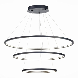 Светильник подвесной 80 см, 114W 4000K ST LUCE ST603 IN ST603.443.114 Черный