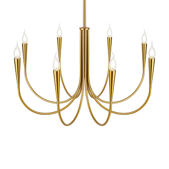 Светильник 79 см, Freya Branches FR5253PL-08BS, латунь