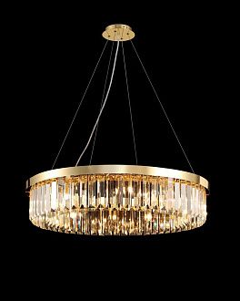 Люстра Ø800 x H170, мм, 12*40W (480W), H GOLD (Золото) NewRgy G15-ф800*H170(1200) H GOLD