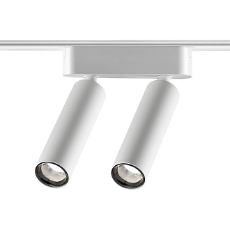 Трековый светильник для низковольтного шинопровода 11,5*3,1*3,1 см, LED 14W*3000 К, Novotech Shino Smal, белый, 359253
