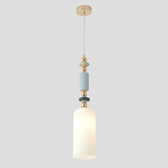 Светильник подвесной *10,8*54-204,5 см, 1*E14*40W, Crystal Lux Zephyr ZEPHYR SP1.2, Золото