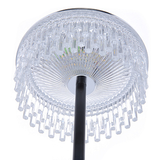 Настольная лампа 32 см, 7W, 4000K, Lumion 8204/1TL, черный-хром