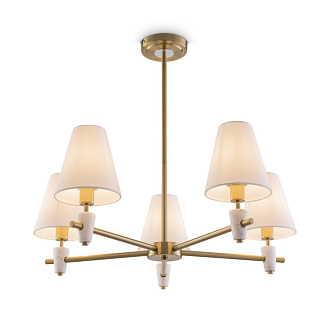 Светилник 70 см, Freya Pietra FR5371CL-05BS, латунь