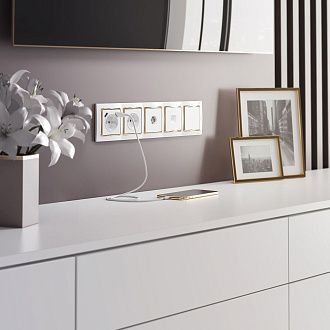 Заглушка (белый) W1159201 Werkel 4690389155109