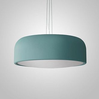 Подвесной светильник CYLINDER B D48 Blue 48*48*17,5 см, 3*E27*60W, ImperiumLoft CYLINDER-B01, Голубой