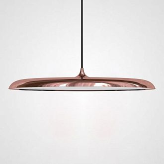 Подвесной светильник Nordlux Artist Pendant D40 Copper 40*40*6 см, 1*LED*36W, ImperiumLoft PLATE01, Медный