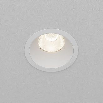 Встраиваемый светильник DL117-15W-4K-W **-9,8 см, *LED*15W, 4000K, Maytoni technical Dip DL117-15W-4K-W, Белый, вр 7 см