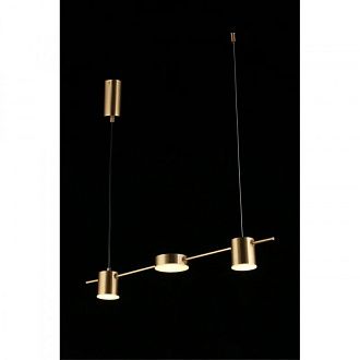 Подвесной светильник 72*10*40-120 см 18W, 3000K, Aployt FRANIA APL.017.13.18, бронзовый