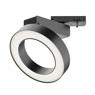Светильник 14 см, 12W, 3000K, Maytoni Technical TR044-1-12W3K-B, черный