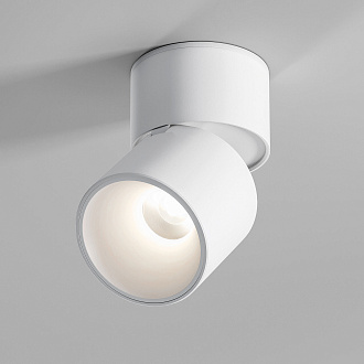 Потолочный акцентный светильник 7,1*7,1*10,8 см, 9W 4000K Elektrostandard Rolly 25112/LED белый