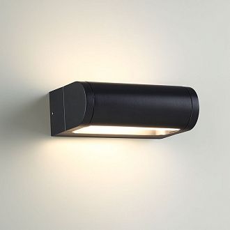 Настенный светильник 18 см, 12W, 3000K, Odeon Light 7117/12WL, черный