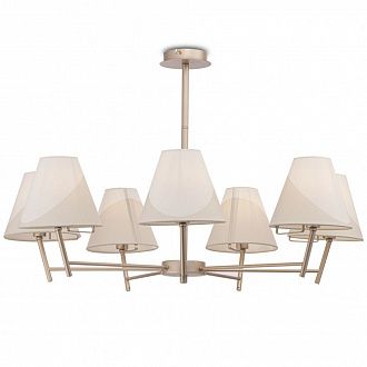 Потолочная люстра Freya Vanessa FR5084PL-07G, диаметр 88 см, серебро