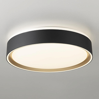 Светильник 30 см, 33W, 3000-5500K Citilux CL751251G BOSS Черный+Золото LED с пультом