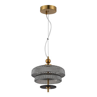 Подвесной светильник 25*180 см, LED, 8W,  3000К, ST-Luce Oriental SL6122.303.01 латунный