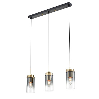 Подвесной светильник 8*54*80 см, 3*E14 Lumion ISHA 8101/3A черный, бронза
