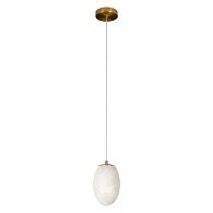 Подвесной светильник 9 см, Loft IT Pebble 10532P, бронза-мрамор
