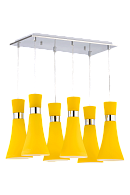 Люстра L520 x W280 x H310(800), мм, 6*40W (240W), YELLOW(ЖЁЛТЫЙ) Sfera Sveta 2973/6 YELLOW