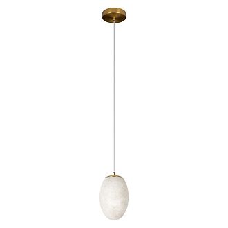 Подвесной светильник 9 см, Loft IT Pebble 10532P, бронза-мрамор