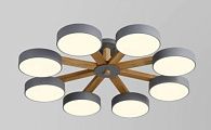 Потолочная светодиодная люстра Inodesign Joist Gray 40.9622