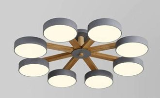 Потолочная светодиодная люстра Inodesign Joist Gray 40.9622