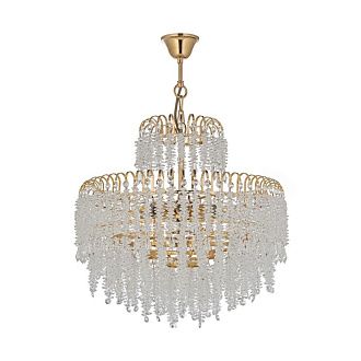 Люстра подвесная *50*45 см, 8*E14*40W, Arti Lampadari Daverio Gold Daverio E 1.5.50.105 G, золотой