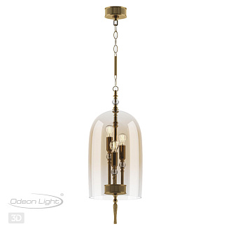 Подвесная люстра Odeon Light Bell 4892/3 Бронза