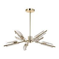 Люстра потолочная *72*57,8 см, G9 8*8*25W, - К, Lumion Georgia 6537/8C, золотой