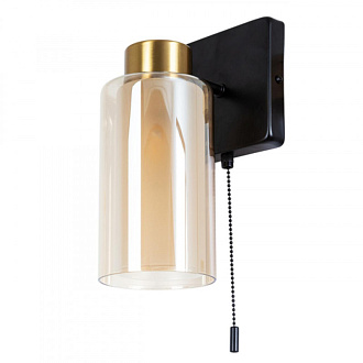 Светильник 23 см, Arte Lamp Leo A7027AP-1BK, черный