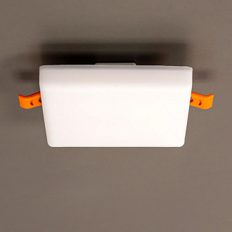 Встраиваемый светильник 10 см, 10W, 3000K Citilux Вега CLD53K10W белый, вр 5,5-8,5 см