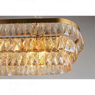Подвесная люстра 90*32*40-90 см, E14, 40W, Aployt FRANCHESKA APL.837.03.12, бронзовый