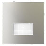 Датчик движения встраиваемый Voltum S70, шелк пластик Soft touch VLS070504