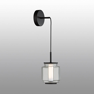Подвесной светильник  15*15*28-186 см, 1*LED*5W Odeon Light Jam 5409/5L черный