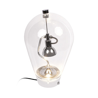 Настольная лампа 18*25 см, 1*LED*5W 3000К LOFT IT Bombilla 10295 хром