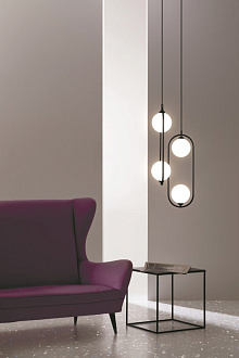 Подвесной светильник Maytoni Ring MOD013PL-02B, черный