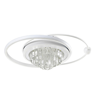 Светильник 53*41*20 см, LED 60W, 3000 / 6000K, Белый LED4U L8023-450 WT