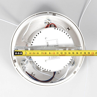 Люстра 75 см, 95W, 3000-5500K Citilux CL730B090S Юпитер Белый